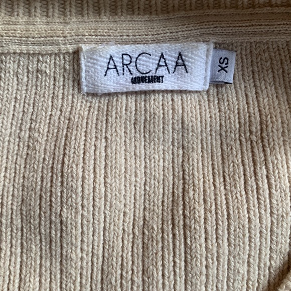 ARCAA movement Vera Organic Knit Sweater - Sand - Picture 11 of 12